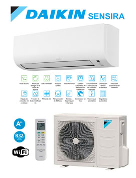 Aire acondicionado Daikin Sensira