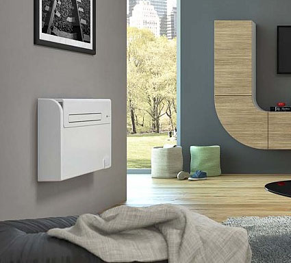Olimpia Splendid Unico Air Inverter instalado en una pared